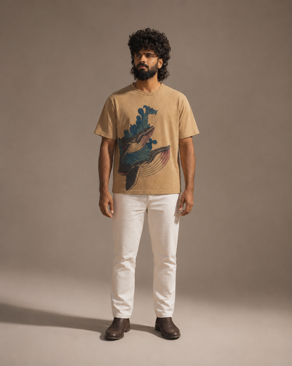 HIMLAN Solid Regular Tee — HIMLAN Whale