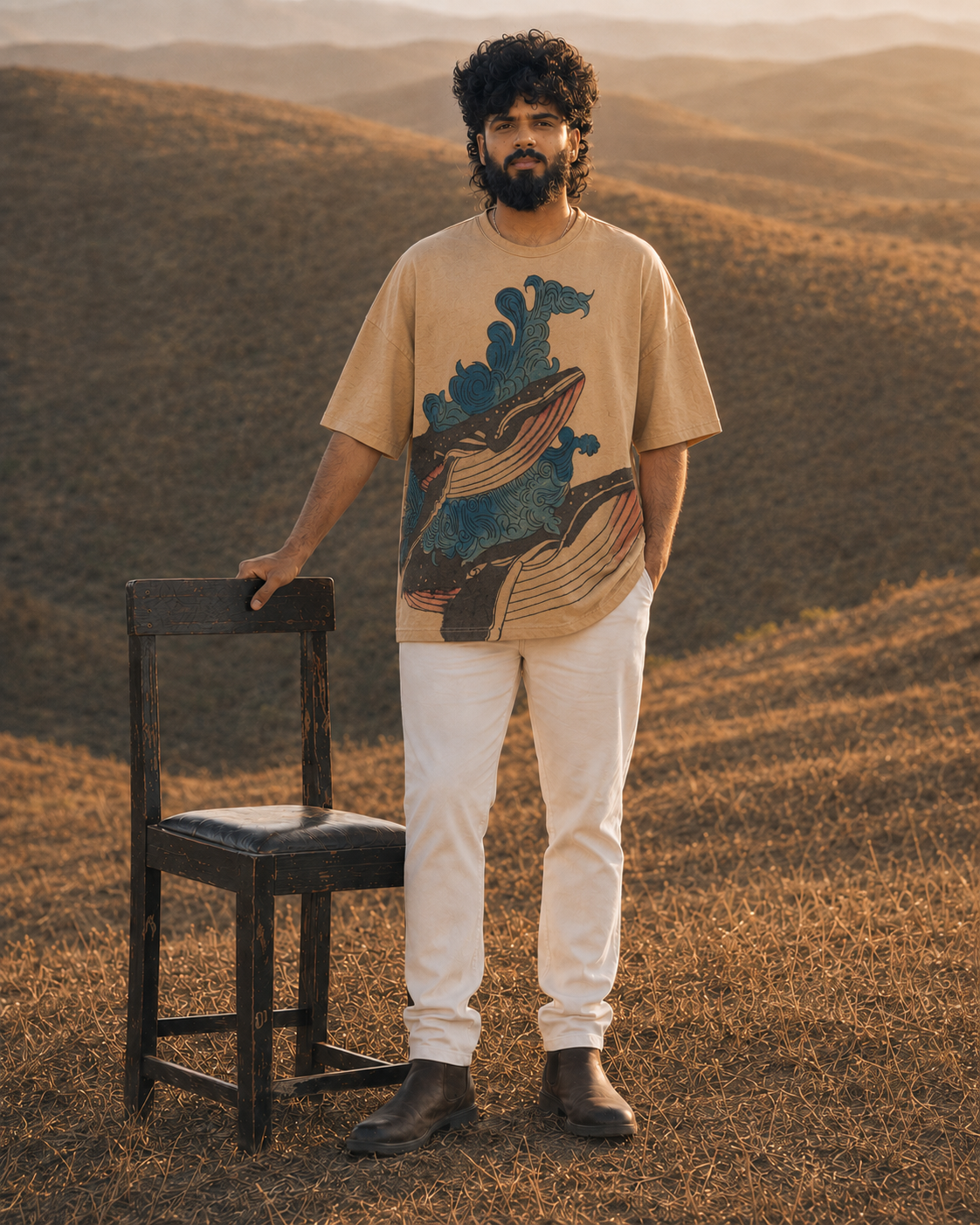 HIMLAN Solid Regular Tee — HIMLAN Whale